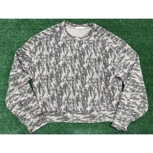 RAG & BONE Pullover Sweatshirt Size Small Crewneck Army Green Organic Cotton